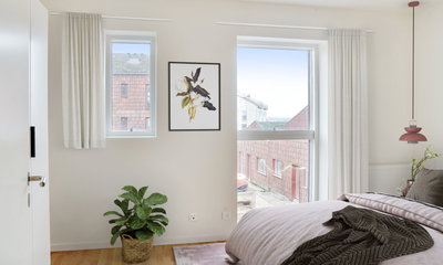 Lys 3-værelses lejlighed på 92 m² i grønne omgivelser - Vistihøjen, Aarhus N - 1