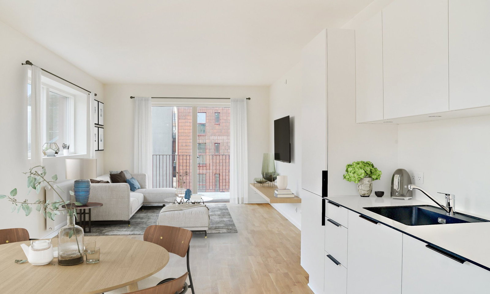 Visual presentation of the listing