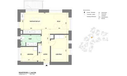 Visual presentation of the listing