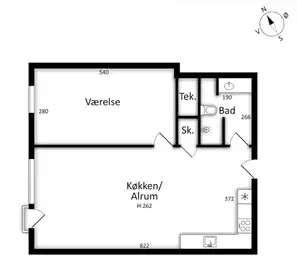 Visual presentation of the listing