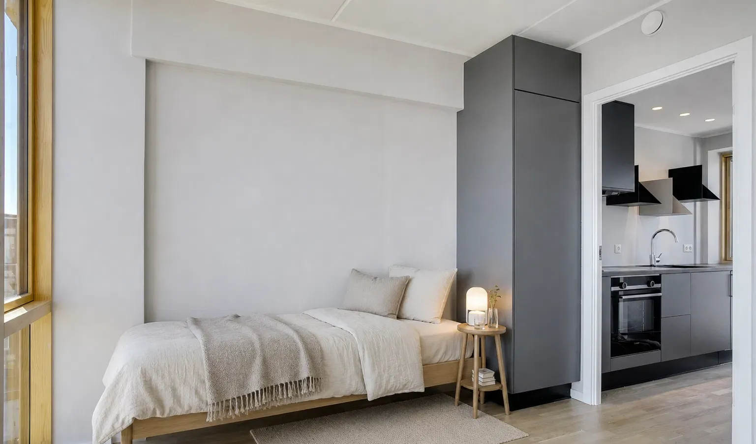 apartment 1-værelses studiebolig på 35 m² nær Flintholm
