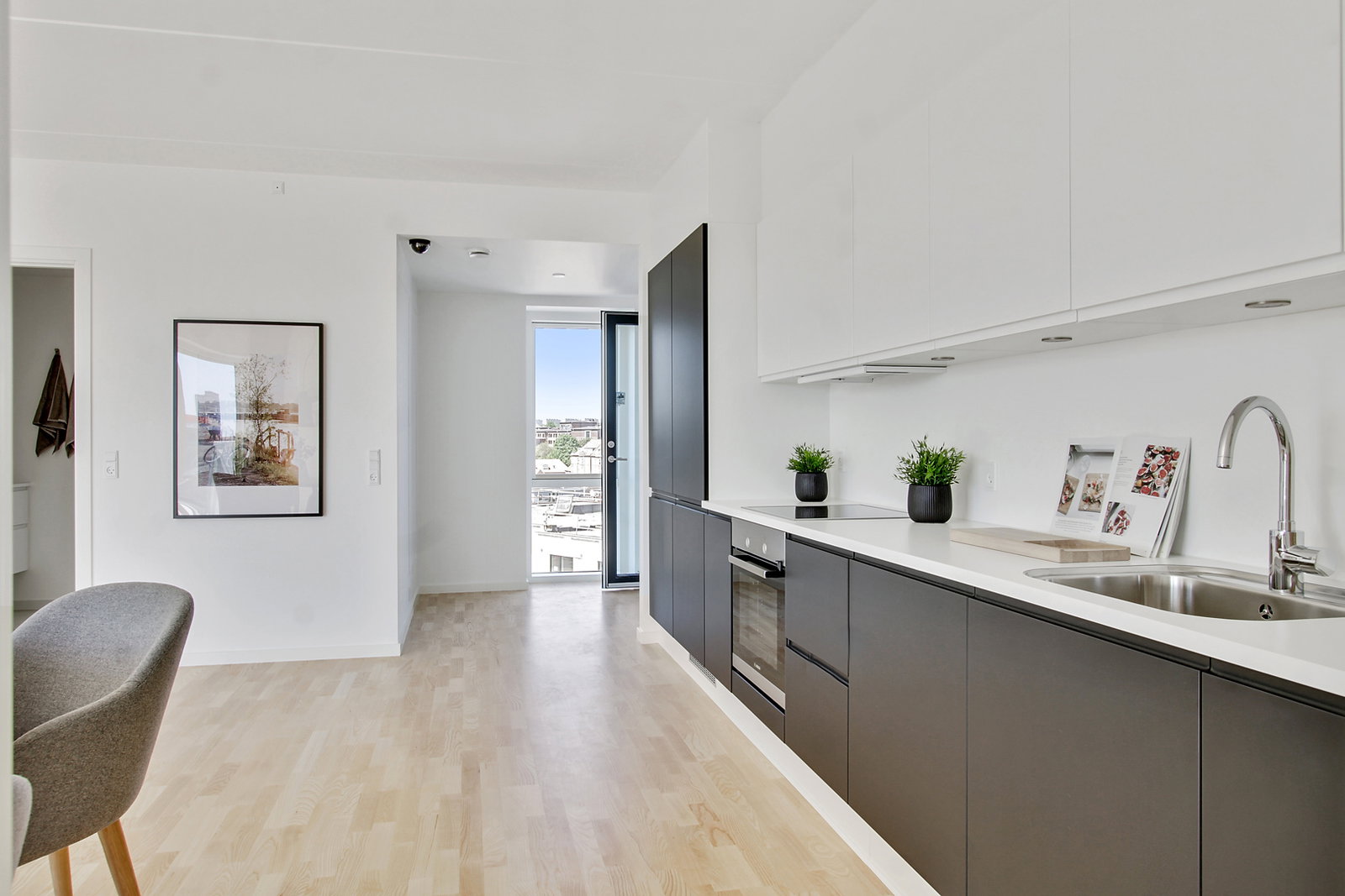 apartment Lys 3-værelses lejlighed tæt ved åen i Ceresbyen