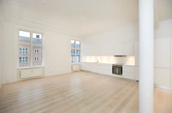 Renoveret 121 m² lejlighed på Nørrebro - Nørrebrogade, København N - 0