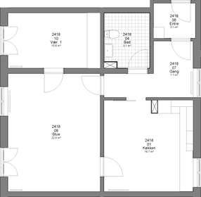 Visual presentation of the listing