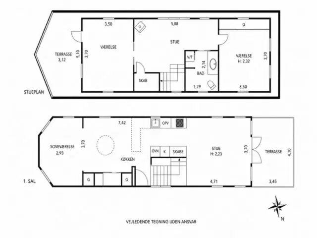 apartment Exclusive 125 m² Houseboat on Refshaleøen