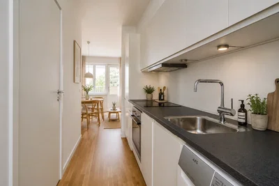 Moderne 2-værelses lejlighed med terrasse i Højbjerg - Rundhøj Allé, Højbjerg - 1