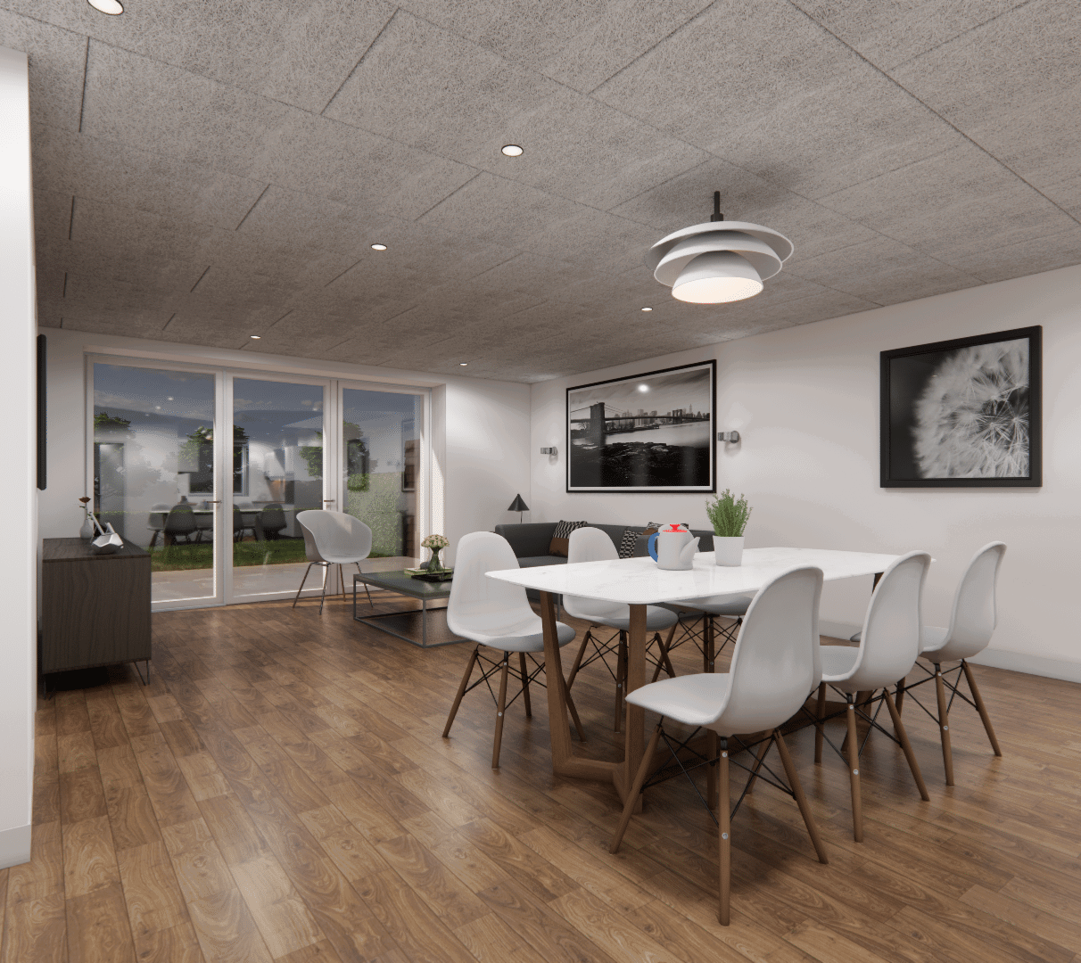 Visual presentation of the listing