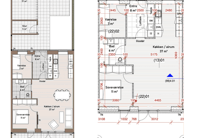 Visual presentation of the listing