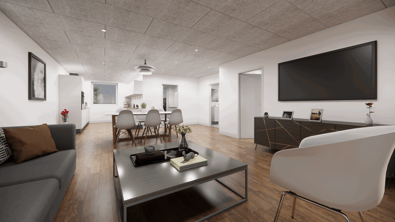 Visual presentation of the listing