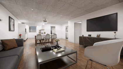 Visual presentation of the listing