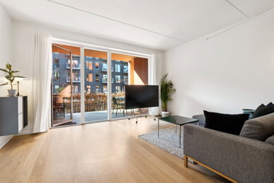 Lys stuelejlighed med terrasse og privat havestykke - Thorvald Bindesbølls Plads, København V - 2