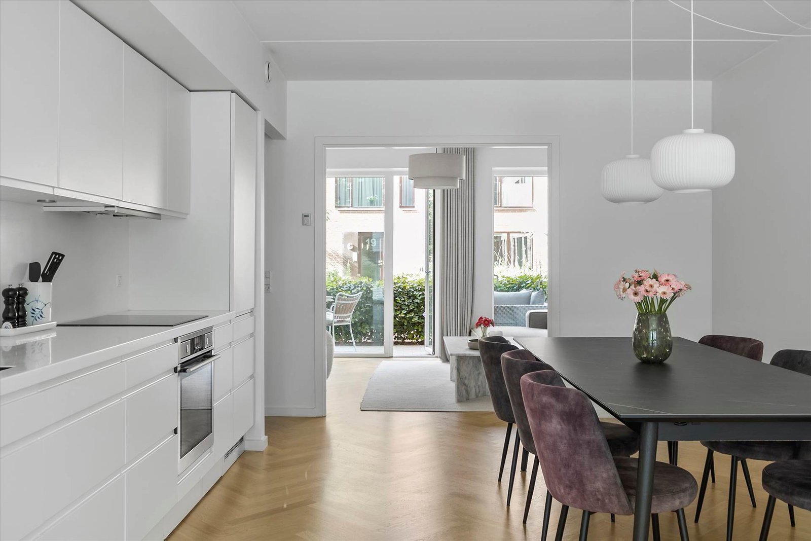 Visual presentation of the listing