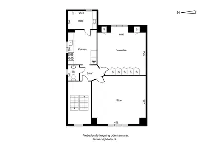 Visual presentation of the listing