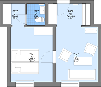 Visual presentation of the listing