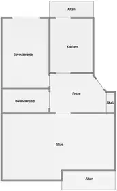 Visual presentation of the listing