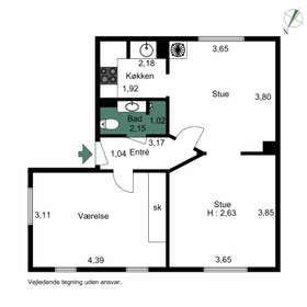 Visual presentation of the listing