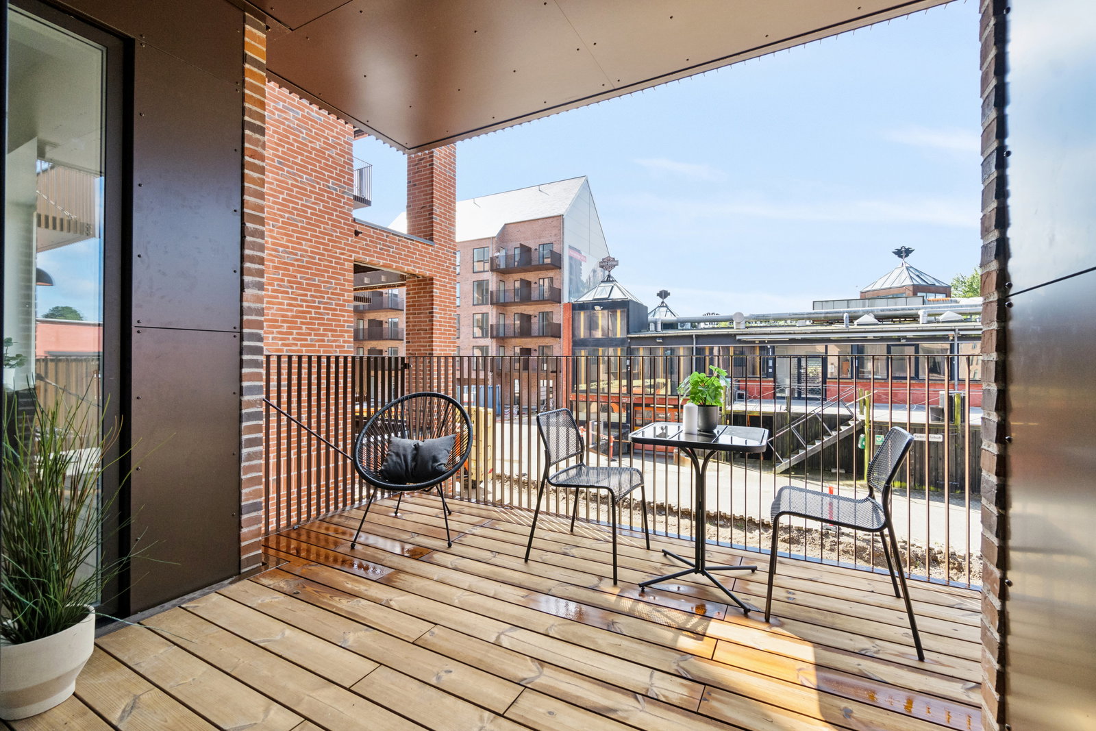 apartment Moderne 4-værelses bolig med altan og fælles tagterrasse