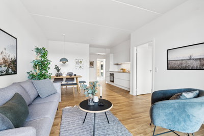 Moderne 4-værelses bolig med altan og fælles tagterrasse - Engsøvej, Risskov - 2