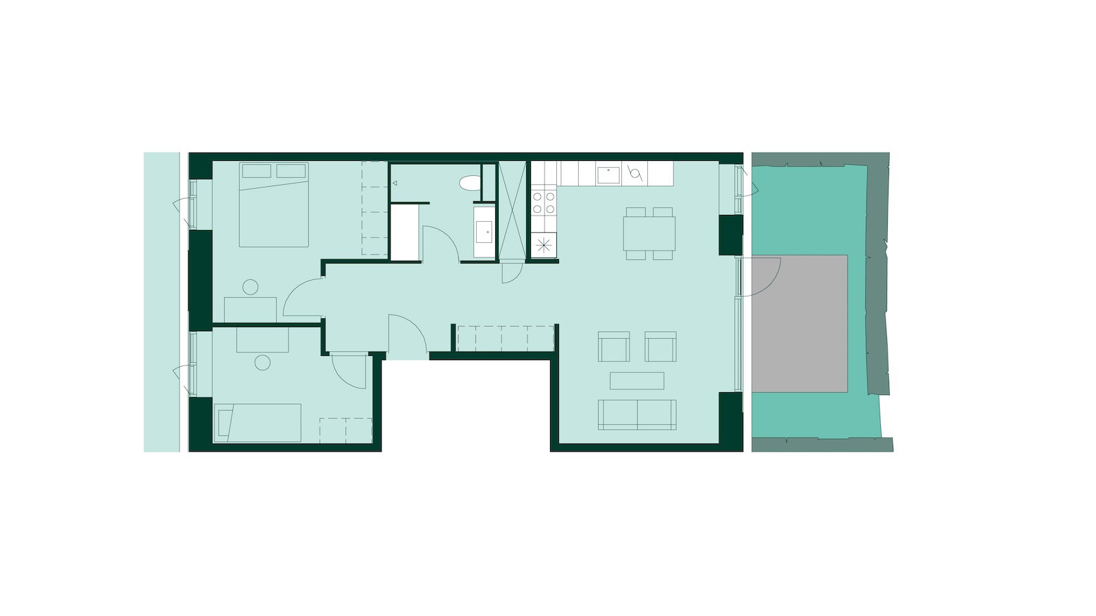 Visual presentation of the listing