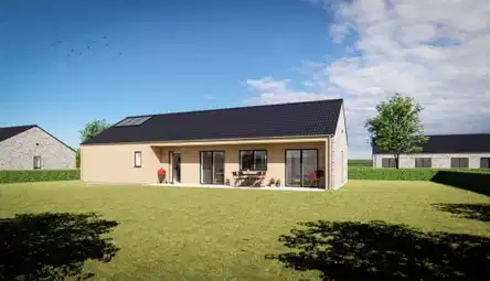house Moderne rækkehus på 120 m² i Jelling