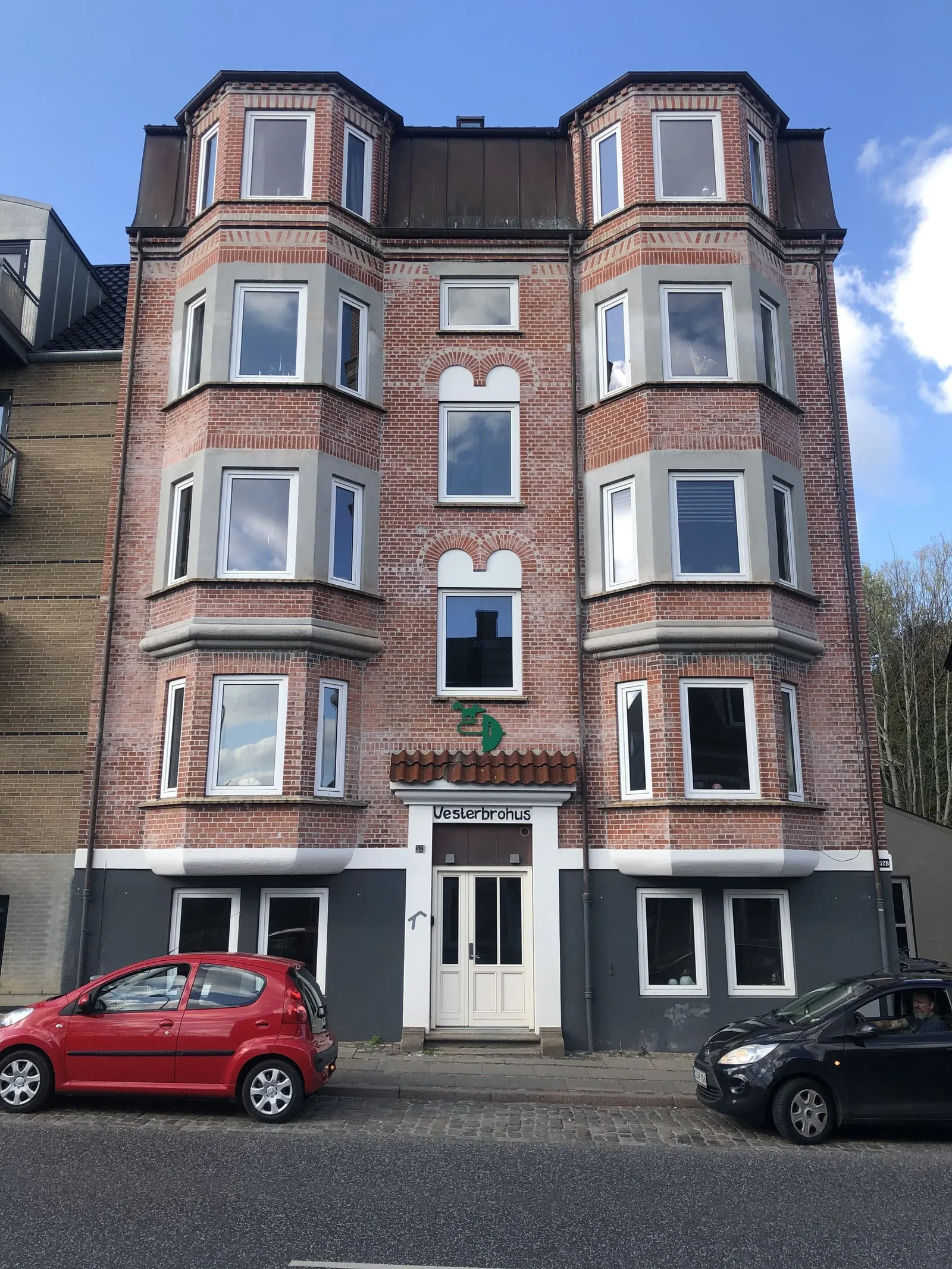 apartment Lys 2-værelses lejlighed med altan på Vesterbrogade