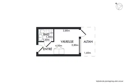 Visual presentation of the listing