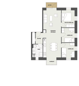 Visual presentation of the listing