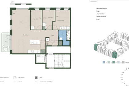 Visual presentation of the listing