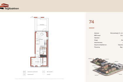 Visual presentation of the listing