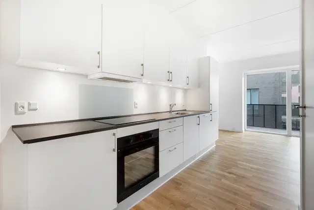apartment 3-værelses lejlighed med altan i rolige Gartnerbyen