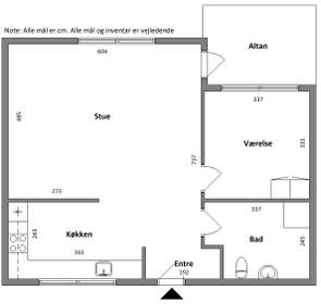 Visual presentation of the listing