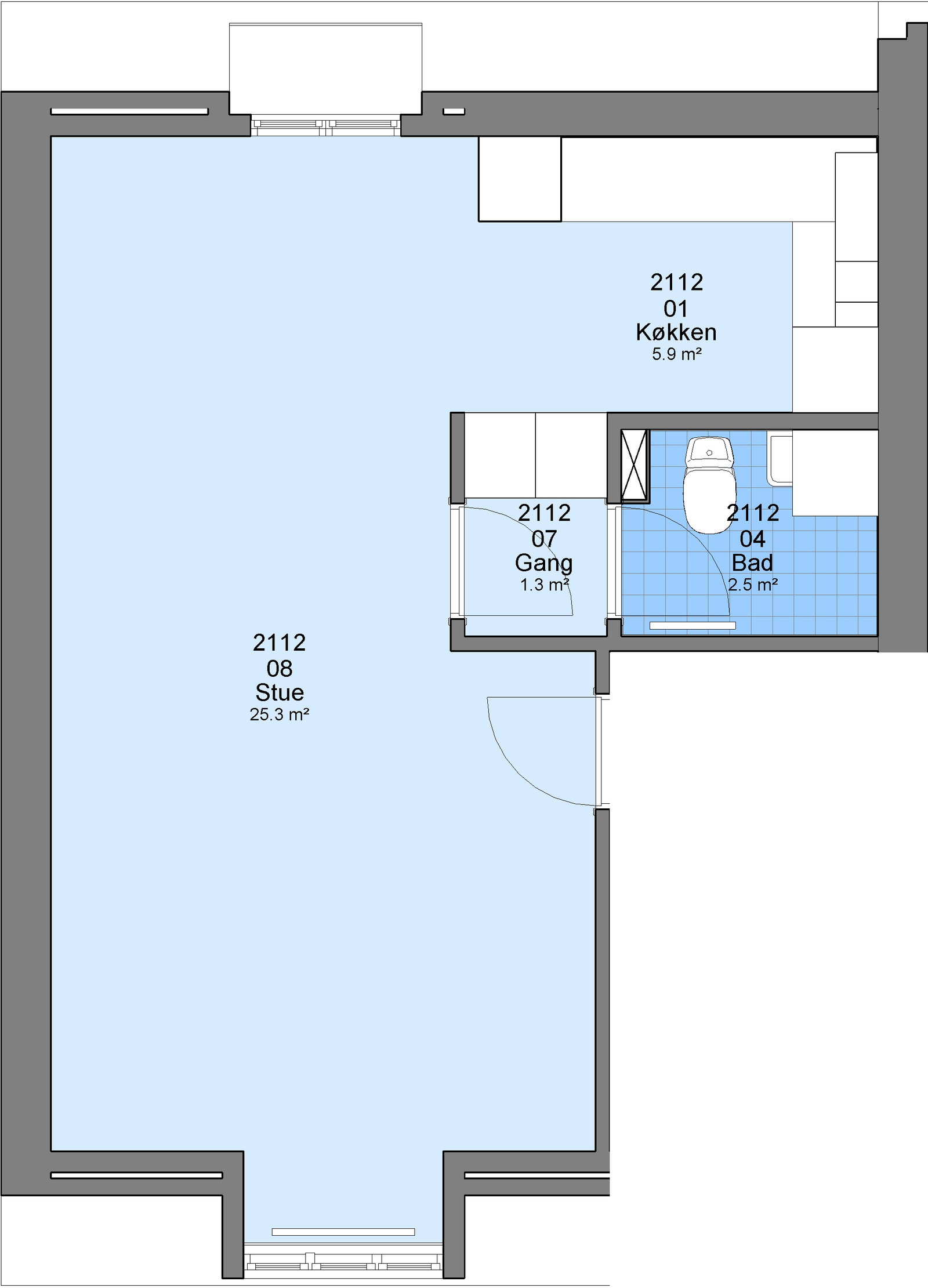 Visual presentation of the listing