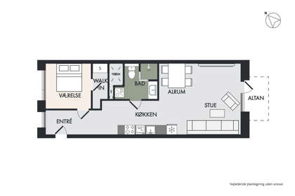 Visual presentation of the listing
