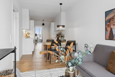 Lys duplexbolig med fem værelser og solrig terrasse - Hørkær, Herlev - 3