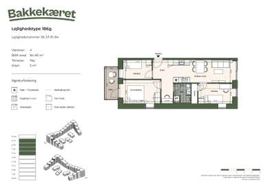 Visual presentation of the listing
