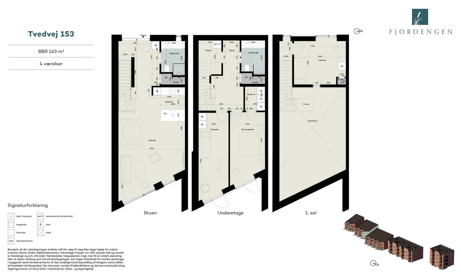 Visual presentation of the listing