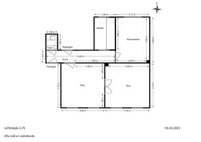 Visual presentation of the listing