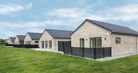 townhouse Familievenlige parcelhuse med have og carport i Hornsyld