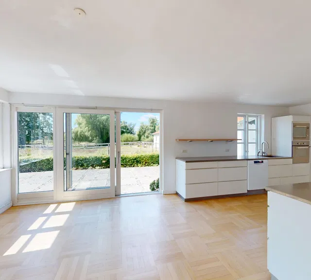 house Stor hesteejendom med villa og plads til 12 heste