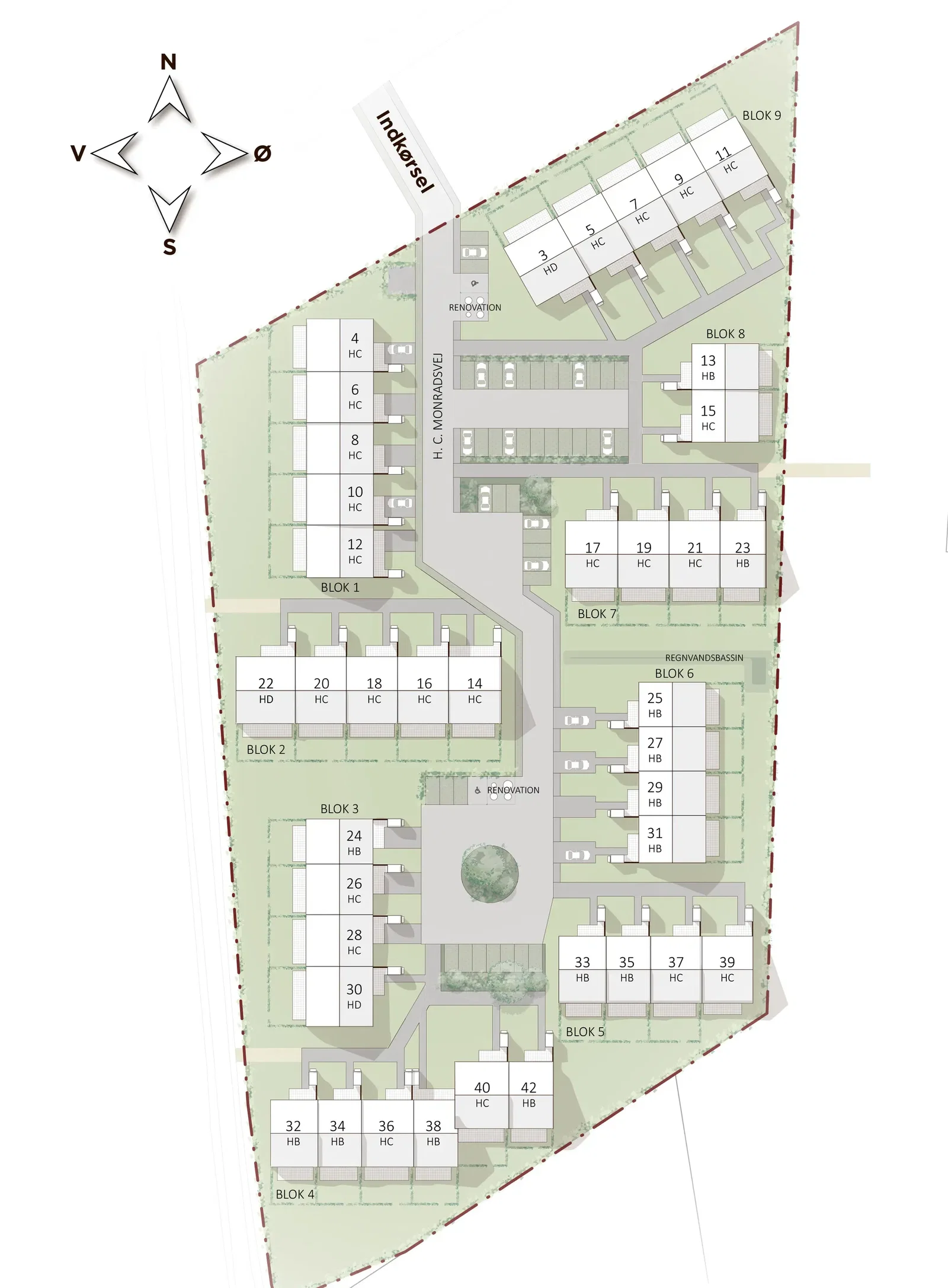 Visual presentation of the listing