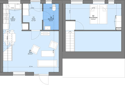 Visual presentation of the listing