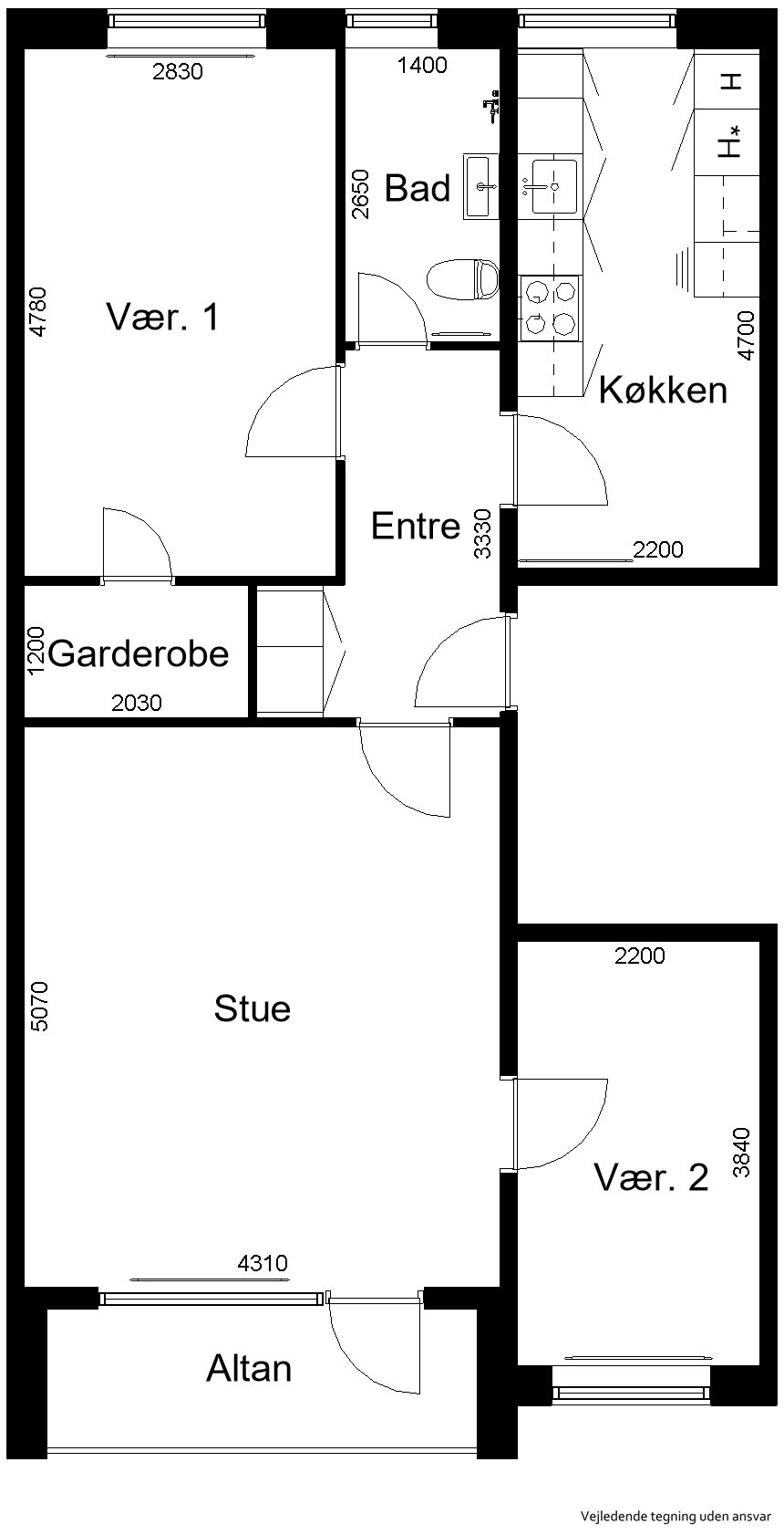 apartment Almindelig bolig i Aabenraa