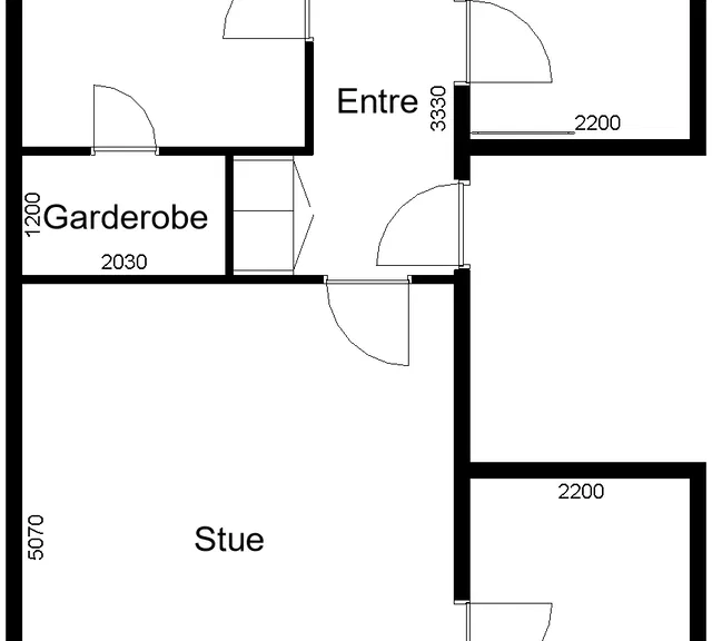 apartment Lejlighed på Jernbanegade 21 1. tv.