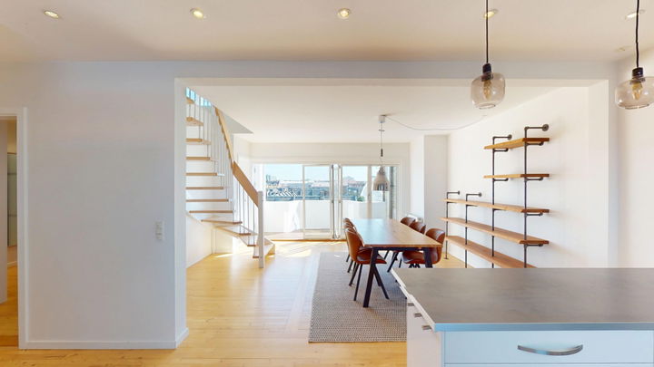 Spacious 99 m² apartment with 2 balconies in Copenhagen Ø - Edvard Griegs Gade, København Ø - 1