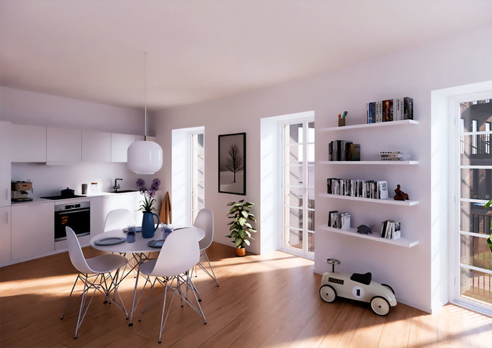 Moderne lejlighed med altan tæt på by og natur i Aalborg - Badehusvej, Aalborg - 0