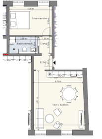 Visual presentation of the listing