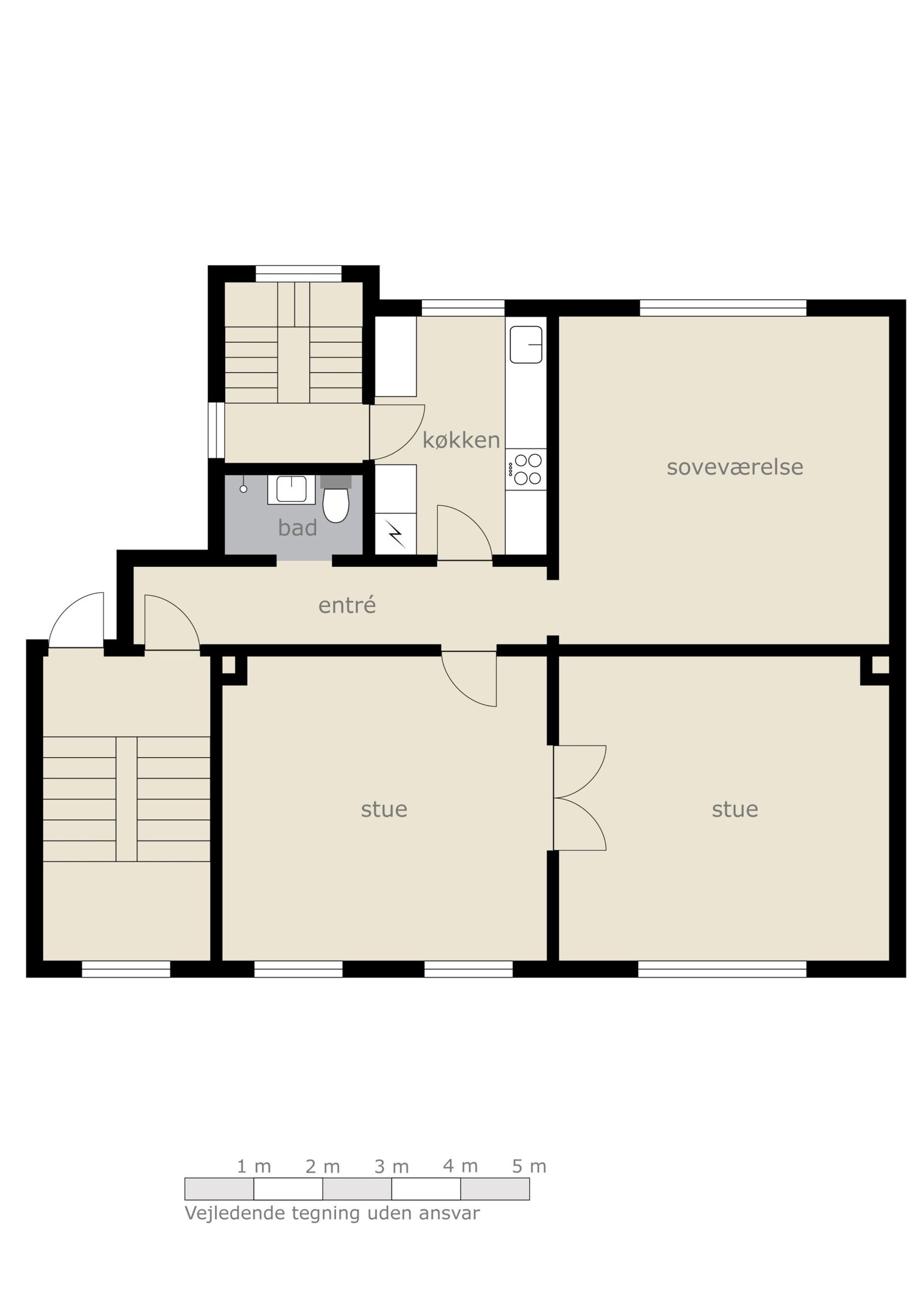 Visual presentation of the listing