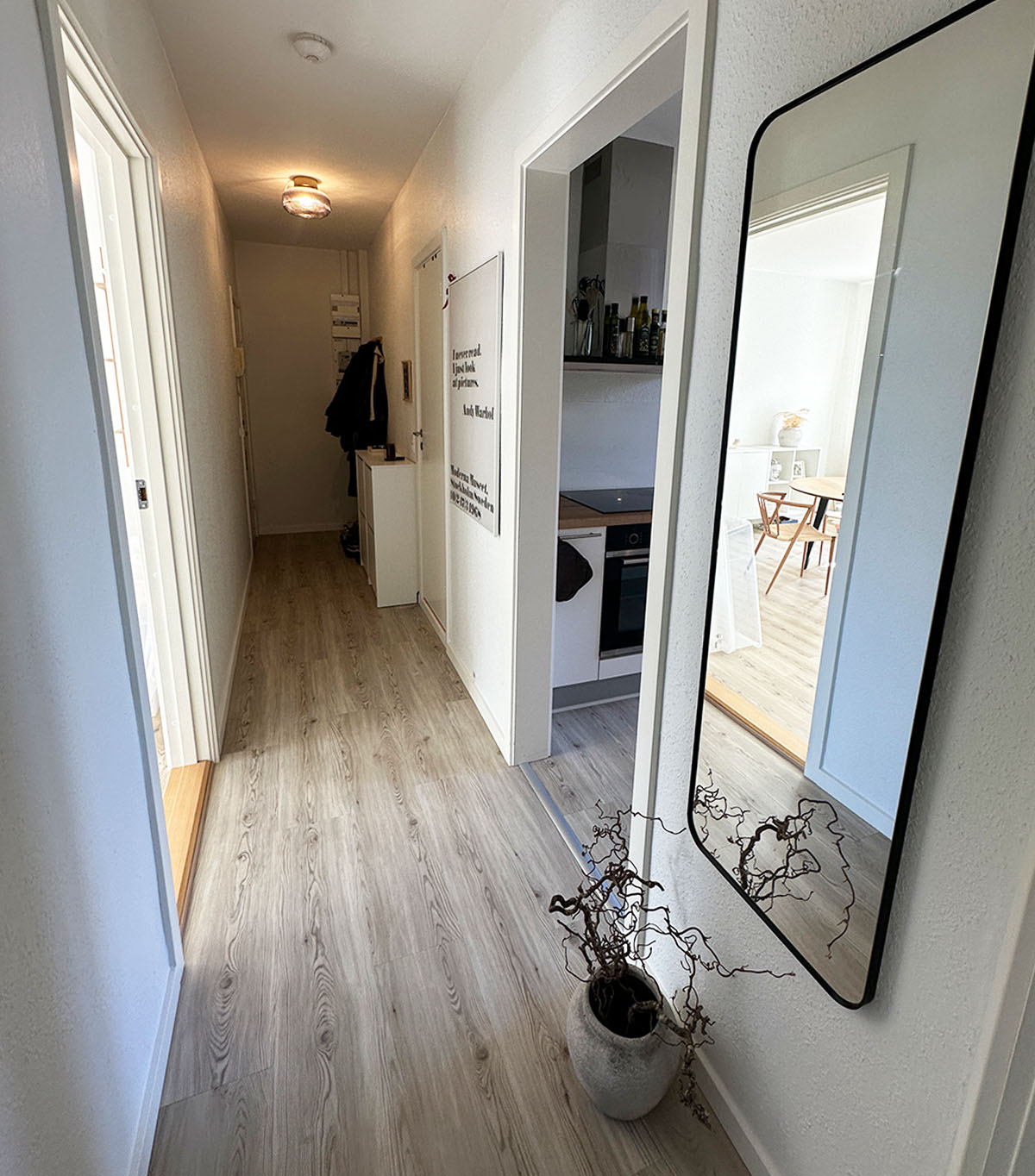 Visual presentation of the listing