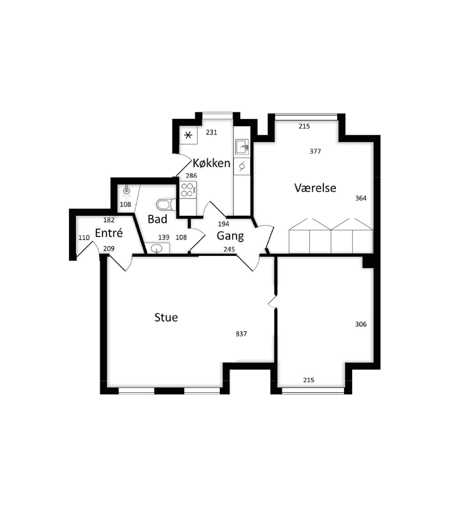 Visual presentation of the listing