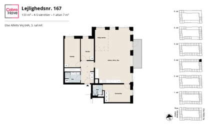 Visual presentation of the listing